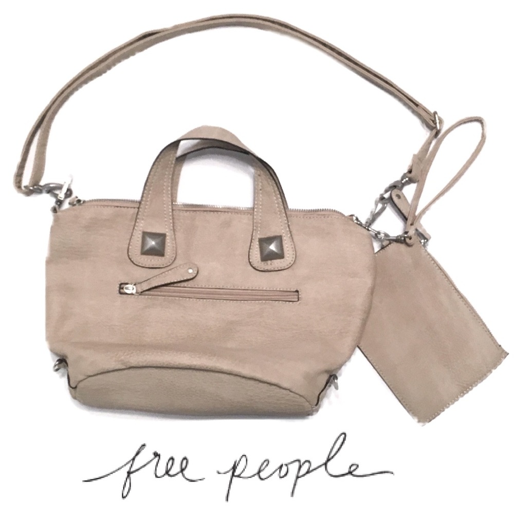 FREE PEOPLE Convertible Bag & Wristlet Set